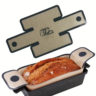 Silicone Bread Loaf Pan for 22.86x12.7 Baking Pans - Food Grade, Non-stick, Easy to Clean, High-temperature Resistant
