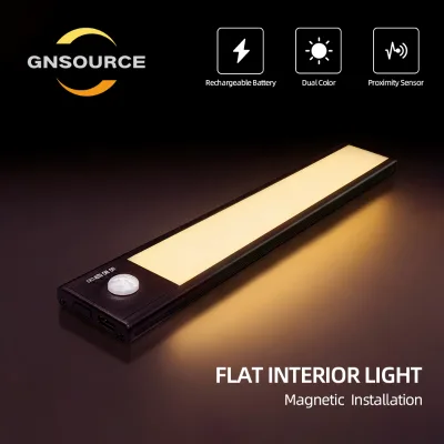 Type-C Charging Red White LED Multi-Function Motion Sensor Light with IP20 Rating and 1500mAh Battery for Gun Safe/Storage