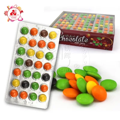 14g Chocolate Bean Tablet Candy