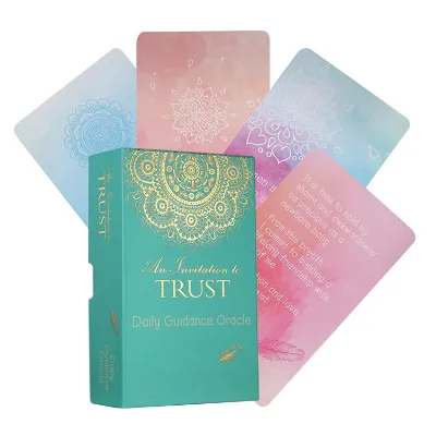 Cheap Custom Printing Gold Stamping Oracle Card Plastic Tarot Cards Manufacturer
