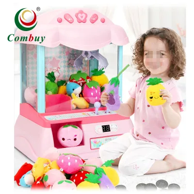 Cheap Other Classics Game Mini Clip Dolls Coin Machine Game Claw Grabber Toy
