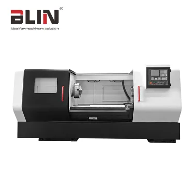Horizontal CNC Heavy Duty Lathe Machine / Large Sized CNC Horizontal Lathe Price