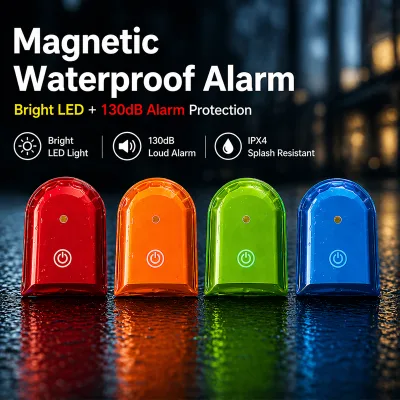 Promotional Gifts LED Safety Light Reflective Magnet Clip Alarm on Running Walking Bike Cycling Sports