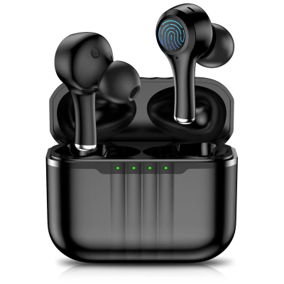 GlobalCrown ENC ANC Bluetooth 5.4 Instant Voice Language Translator Earbuds Support 144 Languages 3 Modes Real Time Translation