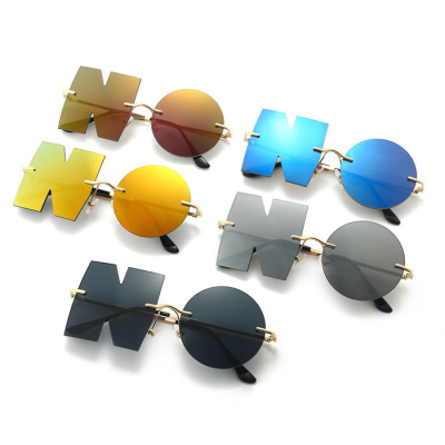Cheap Original Fashion NO Design Gold Sun Shades Sunglasses Wholesale Trendy Women Men Unique Sunglasses