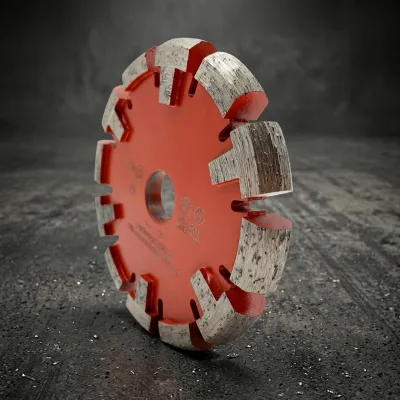High Frequency Welded Diamond Tuck Point Saw Blade, Industrial Floor Cutting Disc for Concrete Grooving Work