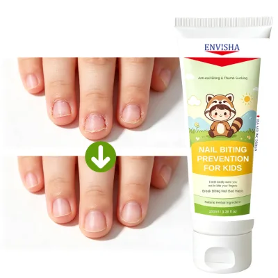 Custom Logo Baby Nail Bitter Water 100ml Non-Toxic Moisturizing Anti-Nail-Biting Prevention Cream for Kids