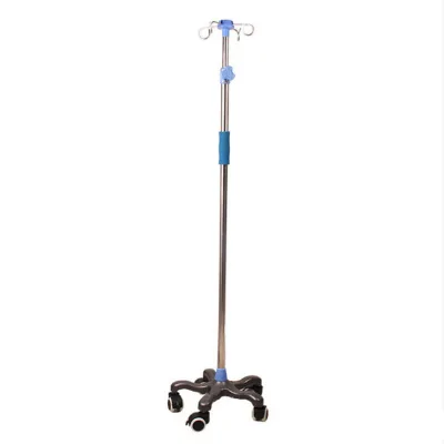 Stainless Steel Adjustable Infusion Stand Medical Equipment Infusion Support