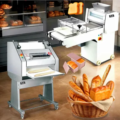 Electric Long Dough Moulder Moulding Roll Toast baguette Making Form Shaping Molding Machine for French Bread Shop Molder Price