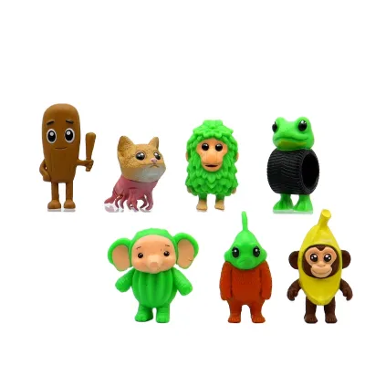 HY Creative foreign Shan Hai Jing figurines are all made of people wearing shoes shark dolls models