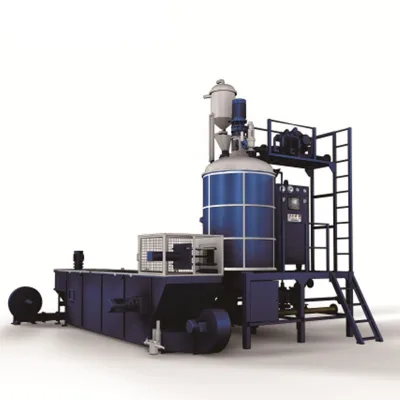 EPS Bead Expansion Machine with Cyclone Separator and Conveyor