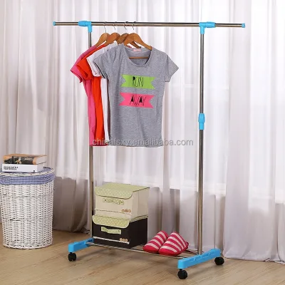 Stainless Steel Single Pole Clothes Drying Rack
