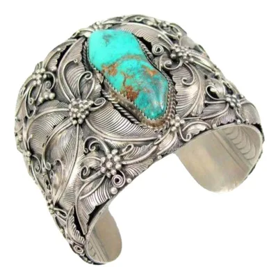 Vintage Carved Ethnic Cuff Leaf Bracelet Punk Bohemian Opening Bangles Leaves Bracelets Bangle for Women Wedding Jewelry