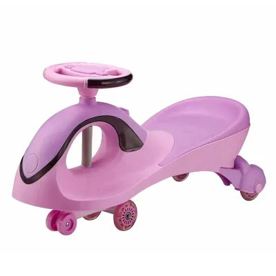 HYPOD New Electric Plastic Four-Wheel Ride on Plasma Kid Swing Car for Kids