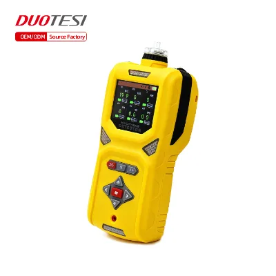 DUOTESI Top Selling 6-in-1 Pump IP65 Ex Analyzer Alarm Tester High Accuracy Sound+Light+Vibration Alarm Portable Wide Temp