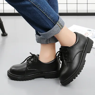 Children's Shoes Spring and Autumn Boys' Casual Shoes Boys' Soft Bottom Middle School Children's Performance Shoes