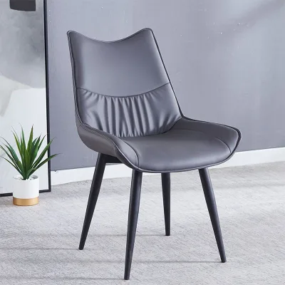 Customized Best Selling Contemporary Style Leather Upholstery Dining Room Furniture Dining Chairs