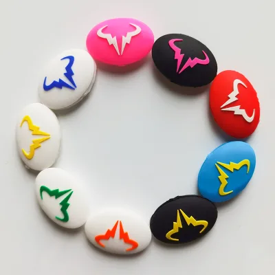 Wholesale Colors Oval Shape Roger Tennis Vibration Dampeners