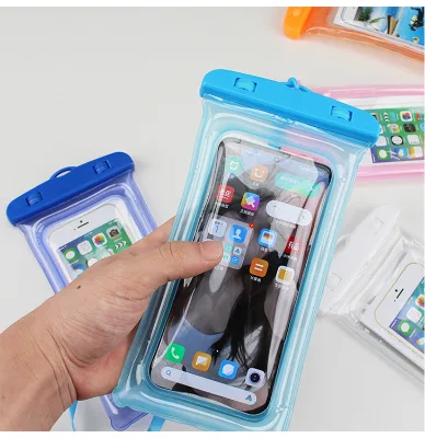 Universal Sealed Transparent Touch Screen Waterproof Phone Case for Swim Diving Rafting