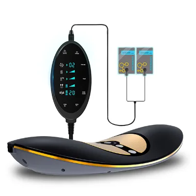 Heated EMS Shoulder and Back Massager With Heat Massage Heater Plastic Neck and Shoulder Massager and Traction for Body Use