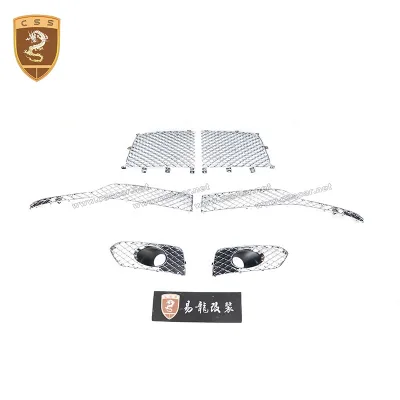High-grade Electroplate Car Front Bumper Main Grille for Bentley Bentayga W12