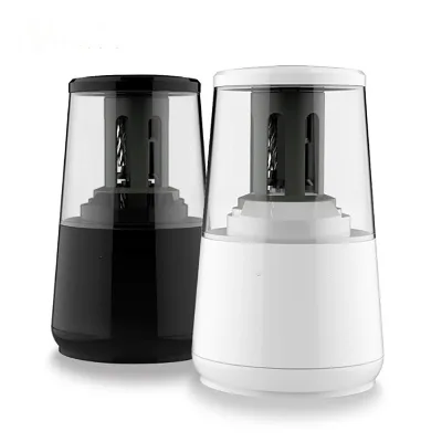Wholesale Black Office Battery USB Adaptor Powered Fast Sharpen Electric Pencil Sharpener