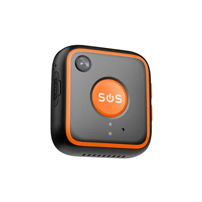 Mini 4G SOS GPS Pendant with Camera for Elderly Personal Real Time Two Way Calling GPS Locator