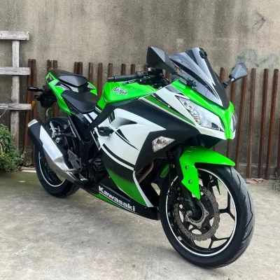 Kawasaki H2 Horizon 400CC Electric Heavy Locomotive Racing Car Second-Hand Small Ninja Water-Cooled Double Cylinder Motorcycle