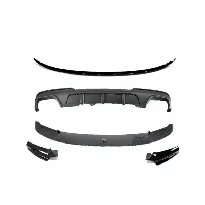 Factory Price 5S F10 2010-2017 Year Matt/glossy/water Print Material MP Style Front Lip Rear Diffuser with Rear Wing F10 F18
