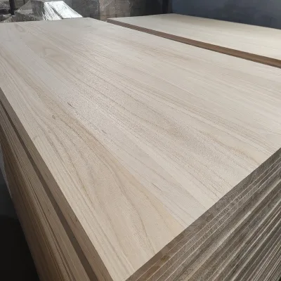 Paulownia Wood Solid Timber Custom Size Carbonized Water Resistant for Certified 10-150mm Thickness Coffin Board Wholesale