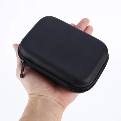 Wholesale Custom Brand PU Cable Chargers Portable Headphone Cases Tool Instrument Cases-OEM Consumer Electronics Storage