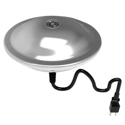 200W Stainless Steel Pond Deicer - Thermostat Stock Tank Heater for Livestock - Submersible Winter Water Heater for Koi Ponds