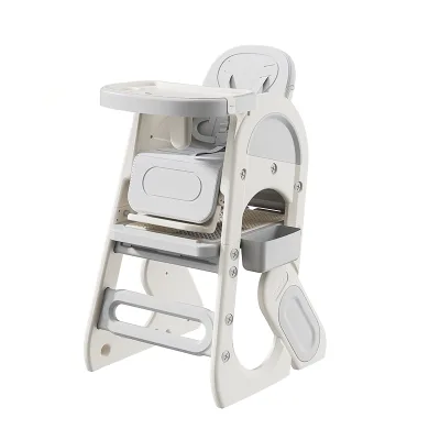 Infant Kids Toddlers Dining Plastic Adjustable Baby Kids High Chair for Feeding 3 in One Multifunctional Baby Feeding Chair