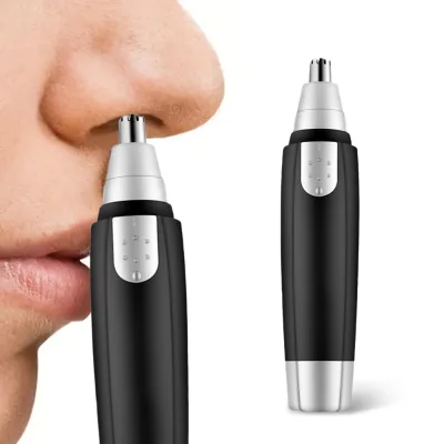 Professional Portable Electric Nose Hair Trimmer Multi-Functional Plastic Device for Women and Men Garage & Car Use