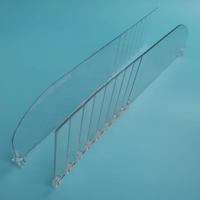New Design Adjustable Length Plastic Supermarket Shelf Divider