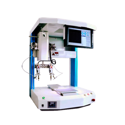 High Yield and High Efficiency Automatic Soldering Machine Desktop Solder Robot USB C-Type Cable Soldering