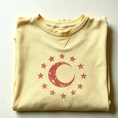 Men Waffle Knit Streetwear Casual Blank T-Shirt Anti-Wrinkle Anti-Shrink Anti-Pilling Loose Fit Logo Pattern Men's Tshirts