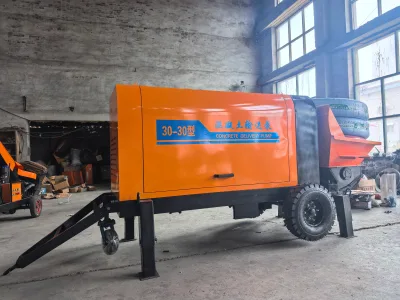 Concrete Pump with Streamlined Electrical Control Highly Integrated Design Ensures Long Term Stable Operation
