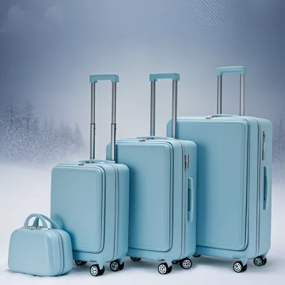 Luggage 4 Piece Set Suitcase Spinner Hard Shell Lightweight Common Lock Minimum 1 Piece Order Suitcase on Wheels Luggage
