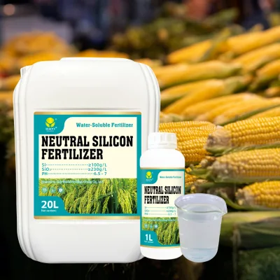 Eco-Friendly Low Salt Index Biological Fertilizer Safe for Soil & Microbes Silicon Liquid Product