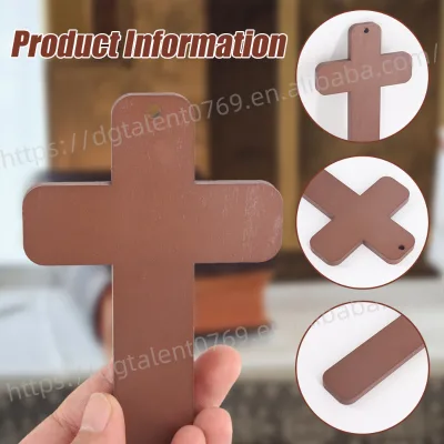 Tailai Wholesale Christ Wooden Crosses Hand Carvings Religious Cross Christian Pray Crucifix Jesus Ornaments