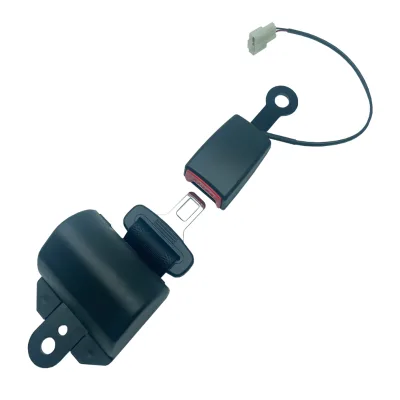 Universal Two-Point Safety Belt-Automatically Locking Seat Belt with Polyester Material for Forklifts Buses Coaches Golf Carts