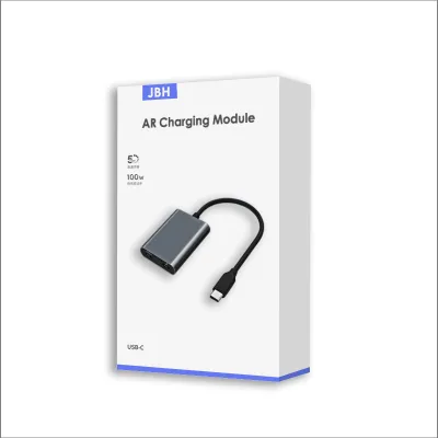 JBH AR Glasses Power Supply Module 100W Type-C Interface Aluminum Material for Charging Mobile Phones and Playing AR Glasses