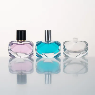 New Arrival Luxury Small Glass Bottles Special Shape Glass Perfume Spray Bottle 30ml
