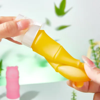 Baifu 2025 NEW Oem Odm Travel-friendly Toiletry Bottle Set Silicone Bottle Covers for Travel 86ml 3oz