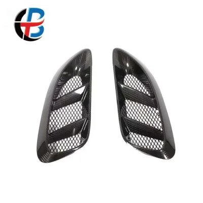 Carbon Fiber Side Vent Air Duct Intake Cover for Boxster 718 Cayman 981