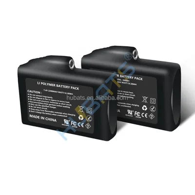 Heated gloves rechargeable battery 7.4V 2200mAh Lithium Polymer Batteries for glove Socks Jacket Hat Cloths