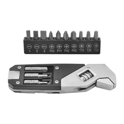 Multi Function Stainless Steel Wrench Tools Camping EDC Tools Socket Wrench Set Home Repair Hand Tool