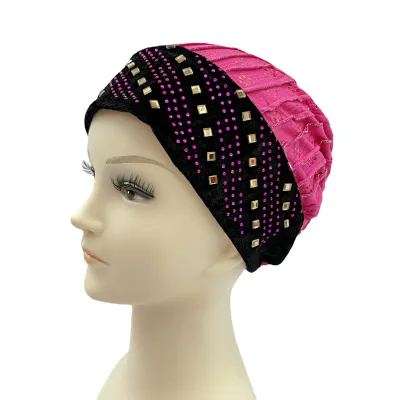 Muslim Hijab Inner Cap Headwear Nylon Material Four Seasons Adult Female Wholesale