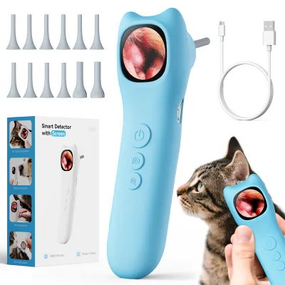 Q12-B Factory Direct Sale Electric IP67 Ear Camera With Animal Ear Cameras Small Animals Pet Cat Dog Smart Home Ear Cleaner